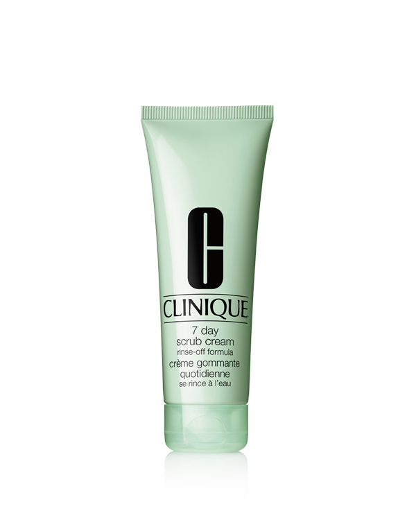 7 Day Scrub Cream Rinse-Off Formula, Gentle exfoliating cream that polishes skin and refines skin texture.
