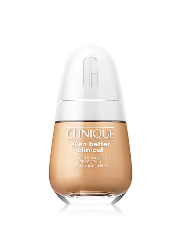 Even Better Clinical&amp;trade; Serum Foundation SPF 20/PA+++, Our first clinical foundation with 3 serum technologies. This breakthrough oil-free formula includes hyaluronic acid, salicylic acid, and vitamin C + UP302 to leave bare skin looking even better.